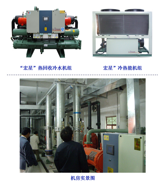 水樣年華國際水會(huì)選用宏星冷熱能機(jī)組